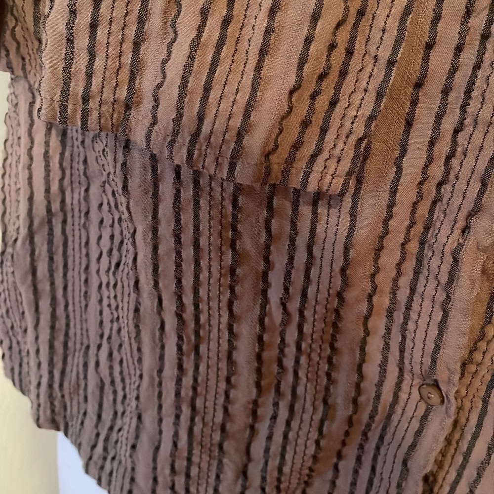 WOMENS O’Neill off the shoulder top BROWN SIZE L Large​​​​​​​​​ - Picture 7 of 11